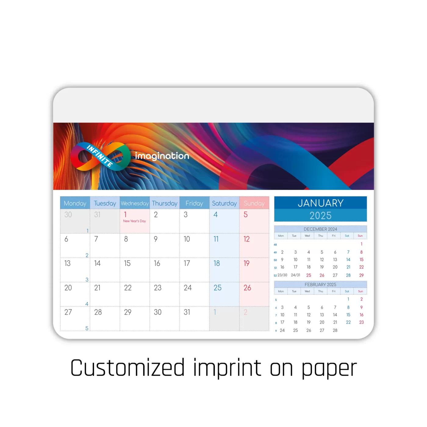 Podkładki pod mysz z kalendarzem (K1)