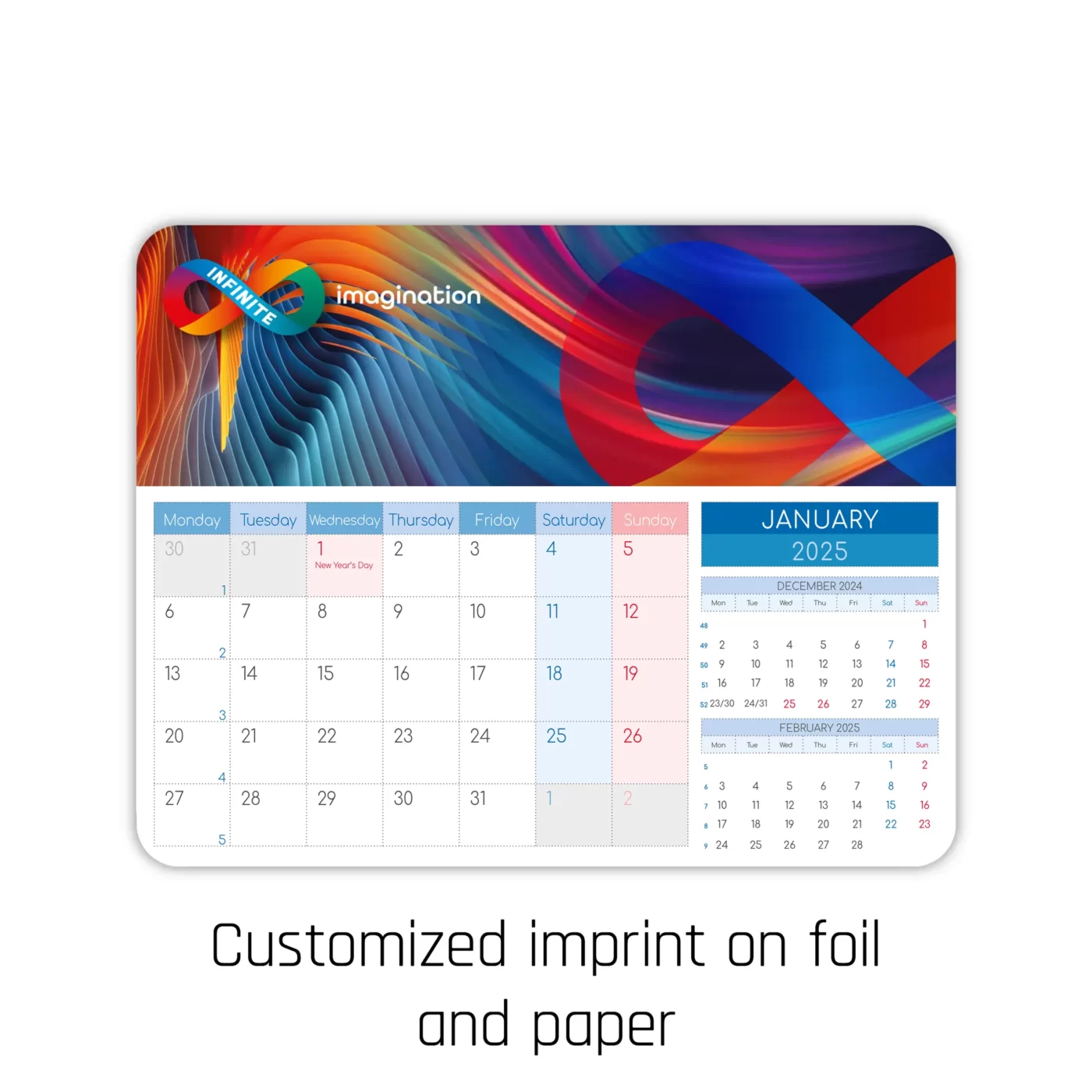 Podkładki pod mysz z kalendarzem (K2)