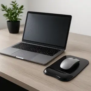 Desk Pad Pro – Transparent Gel Mouse Pad