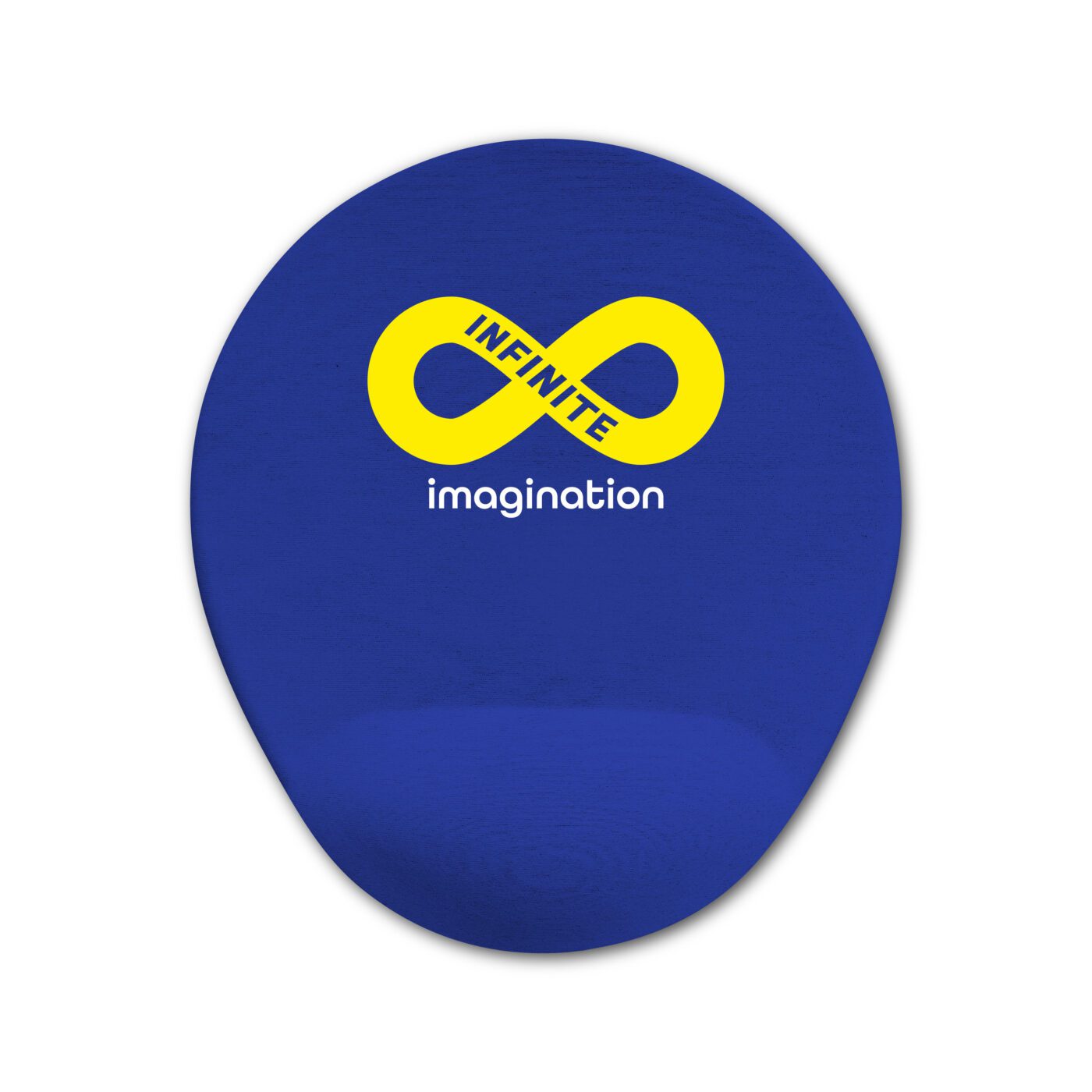 sponge mouse pad blue with imprint 2c