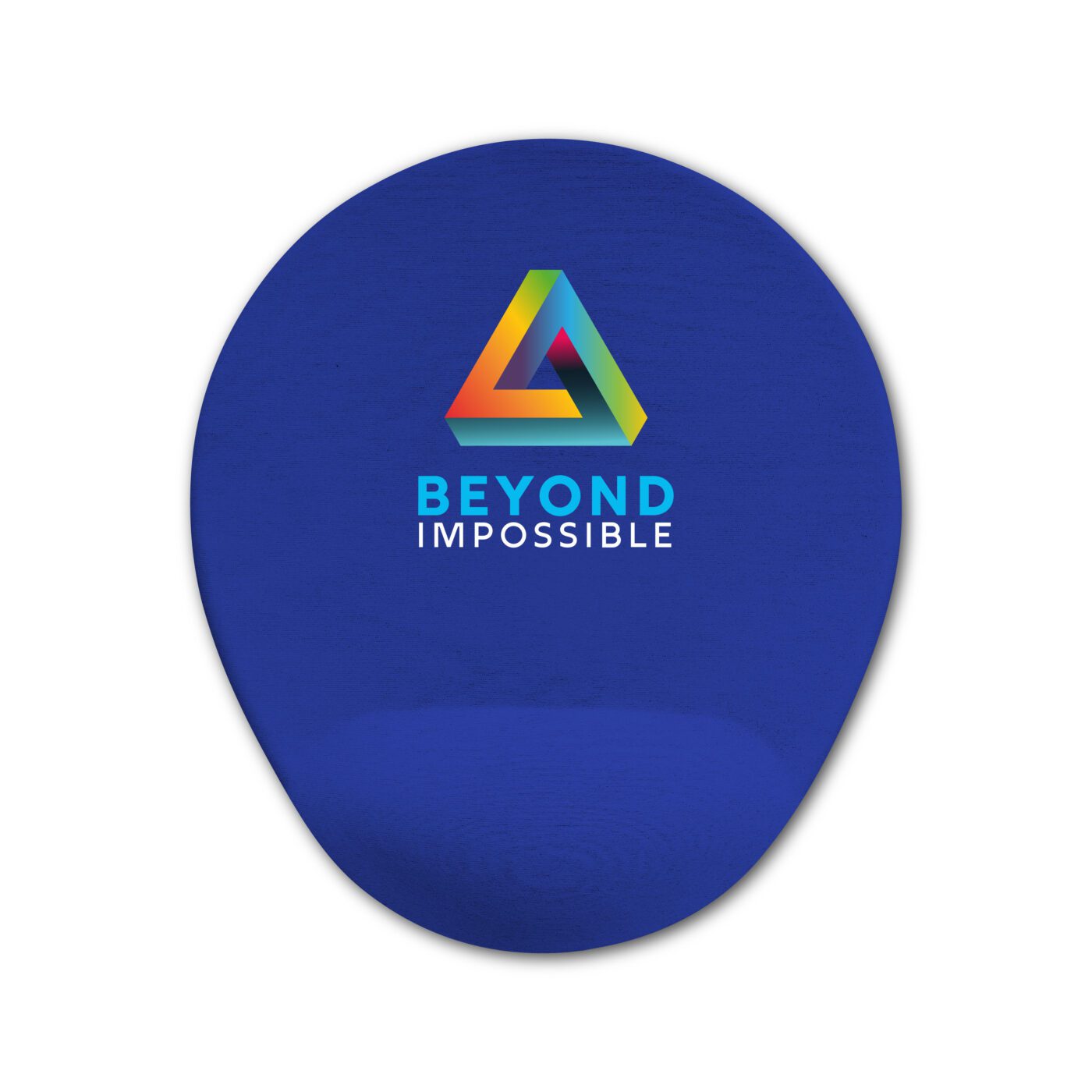 sponge mouse pad blue with imprint 4 colors