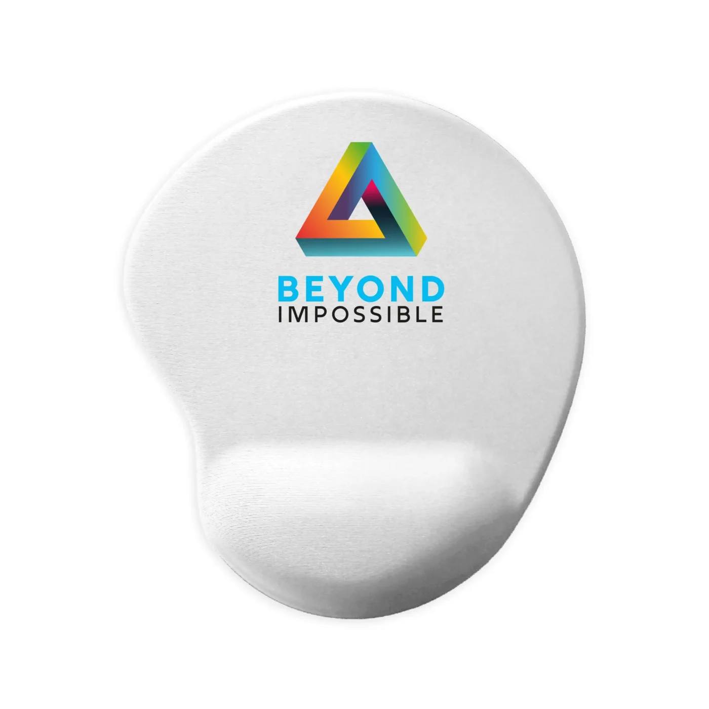 Biała podkładka pod mysz z nadrukiem pełnokolorowym