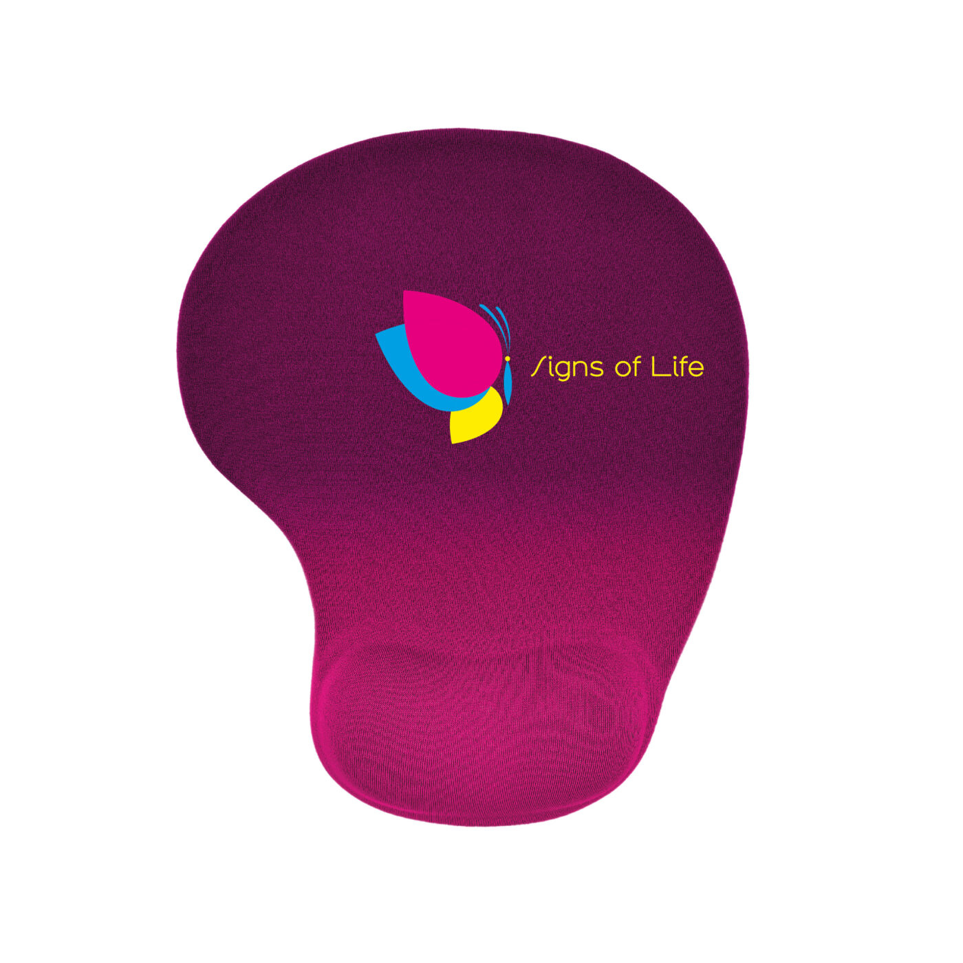 Gel mouse pad pink and purple
