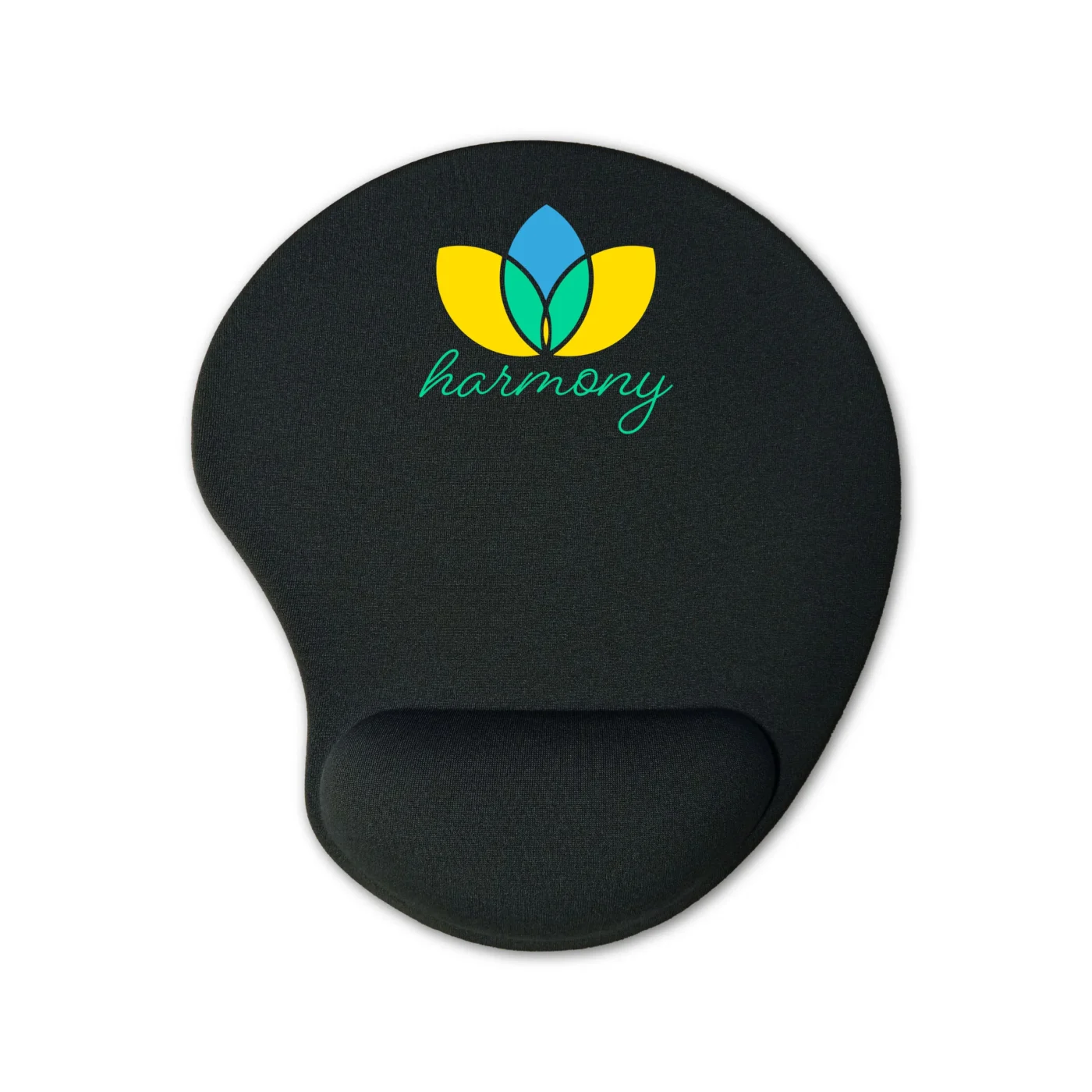 his black gel mouse pad combines ergonomic excellence with full customization potential.