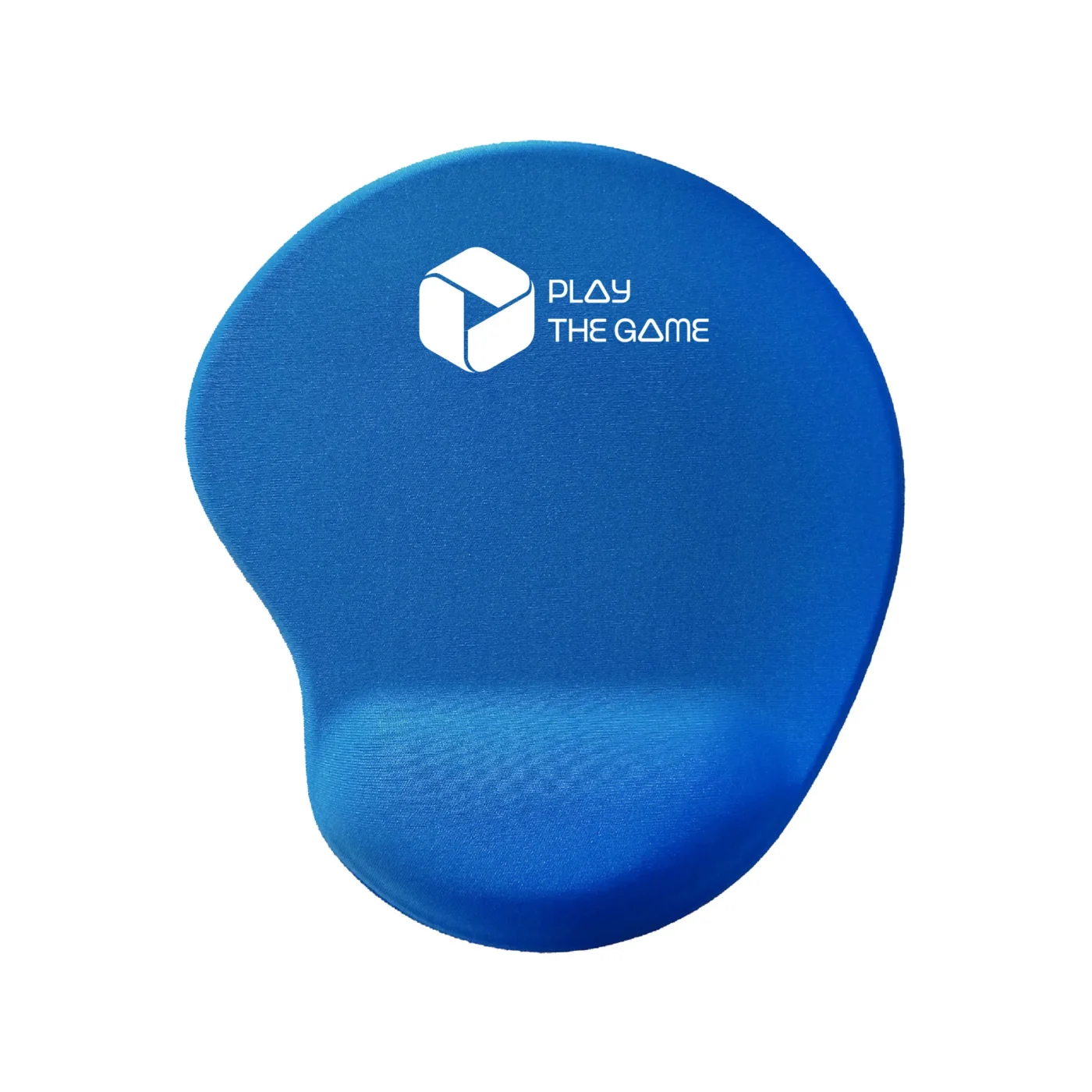 Niebieska podkładka pod mysz z nadrukiem jednokolorowym