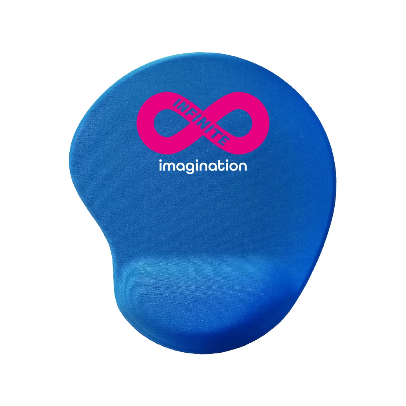 Niebieska podkładka pod mysz z nadrukiem dwukolorowym