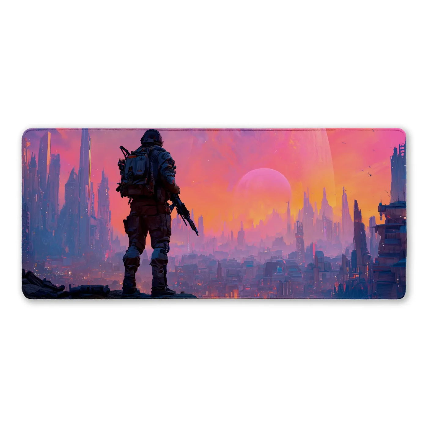 gam_XL_long_plus_90x40_game Premium XL white gaming mouse pad 90 x 40 cm with sublimation print, stitched edges and smooth surface